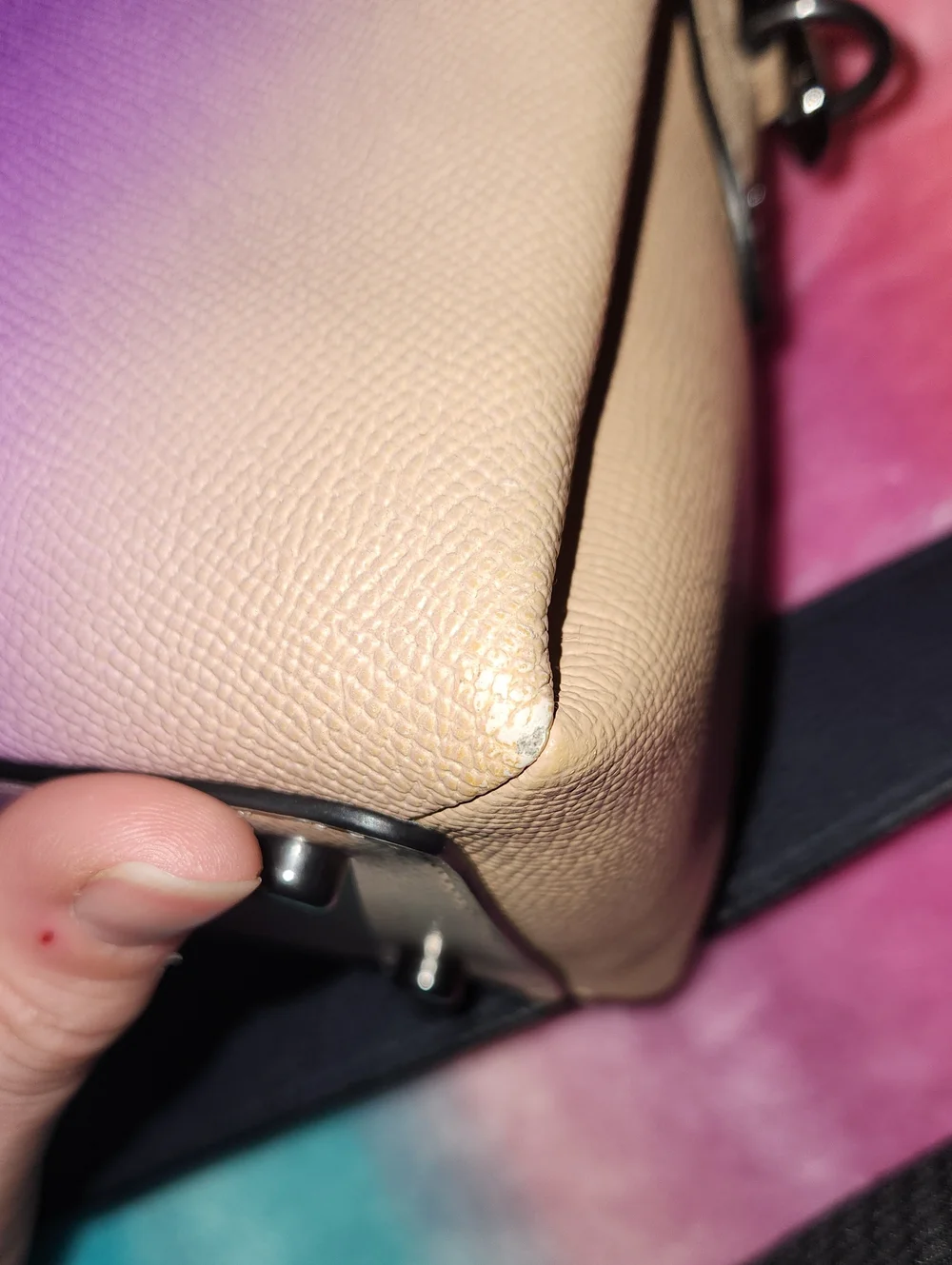 Coach Ombre Rainbow Purse, Strap, Feather, Wristlet, And Coin Case Set
